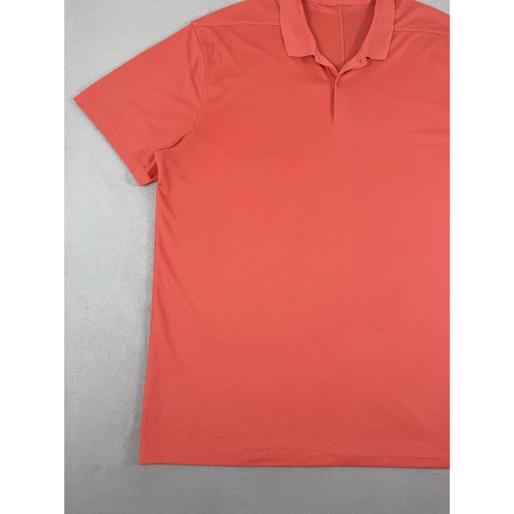 Nike Dri-FIT Victory Golf Polo Shirt Orange Men's XL